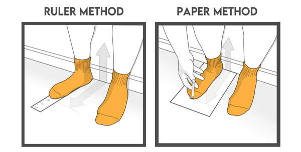 How to measure your feet?