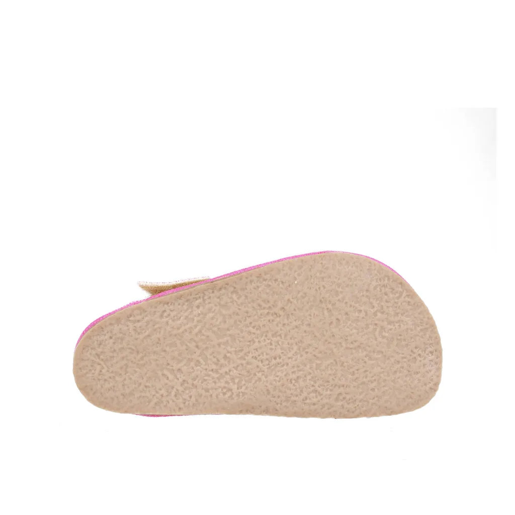 PEGRES SLIPPERS Textile Pink
