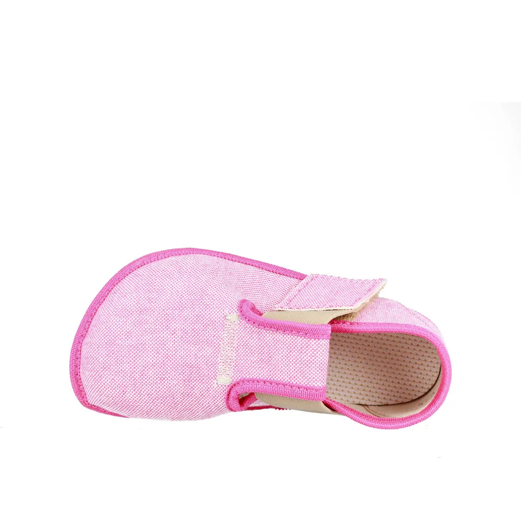 PEGRES SLIPPERS Textile Pink