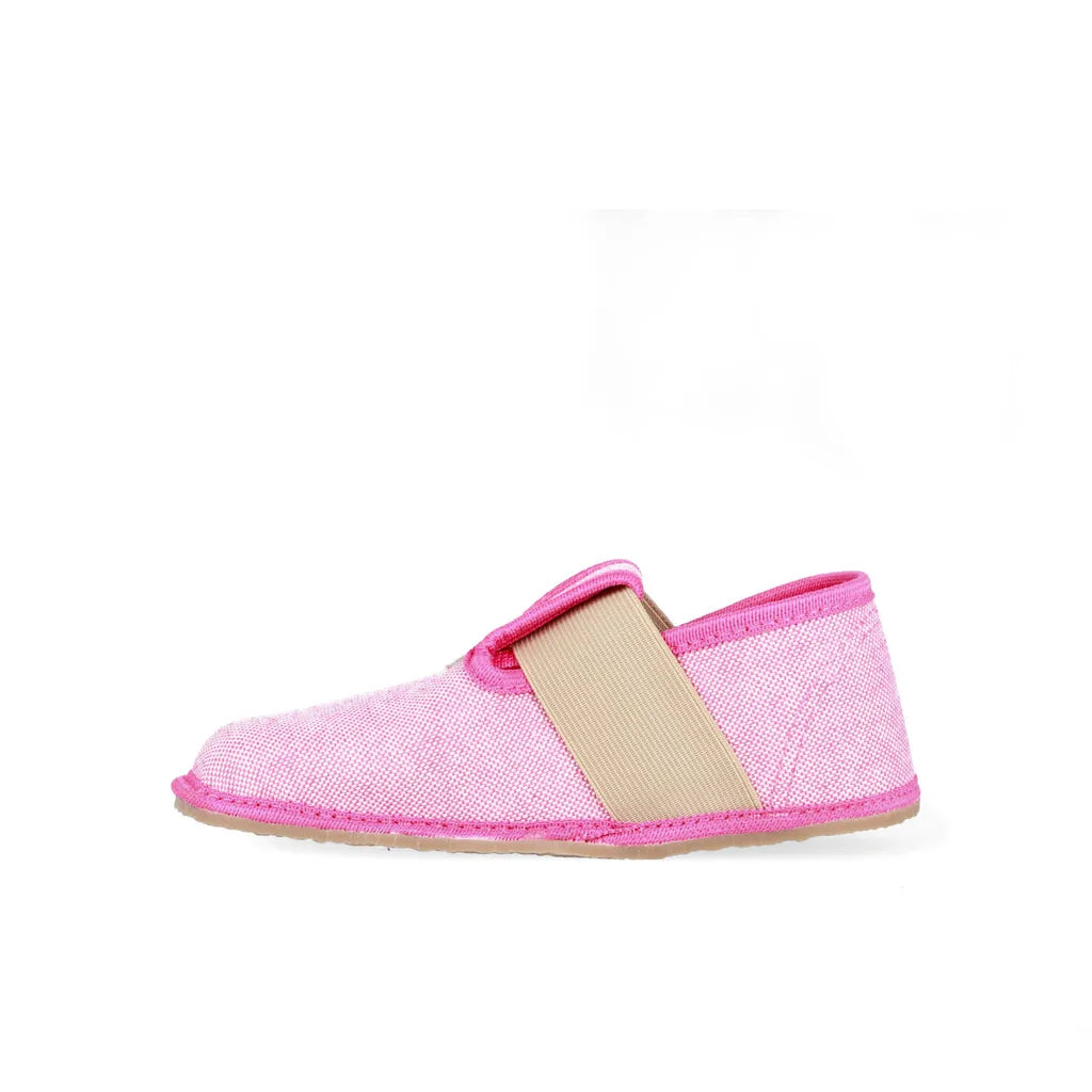 PEGRES SLIPPERS Textile Pink
