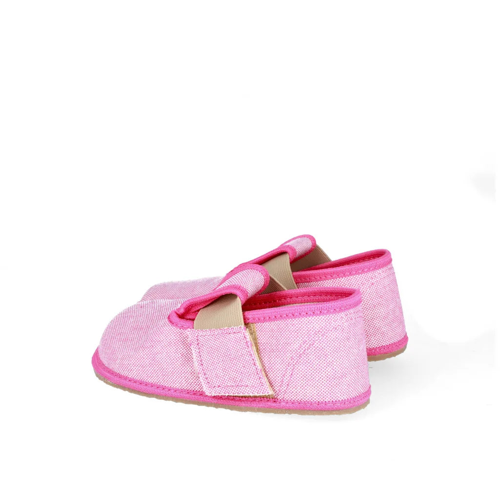 PEGRES SLIPPERS Textile Pink