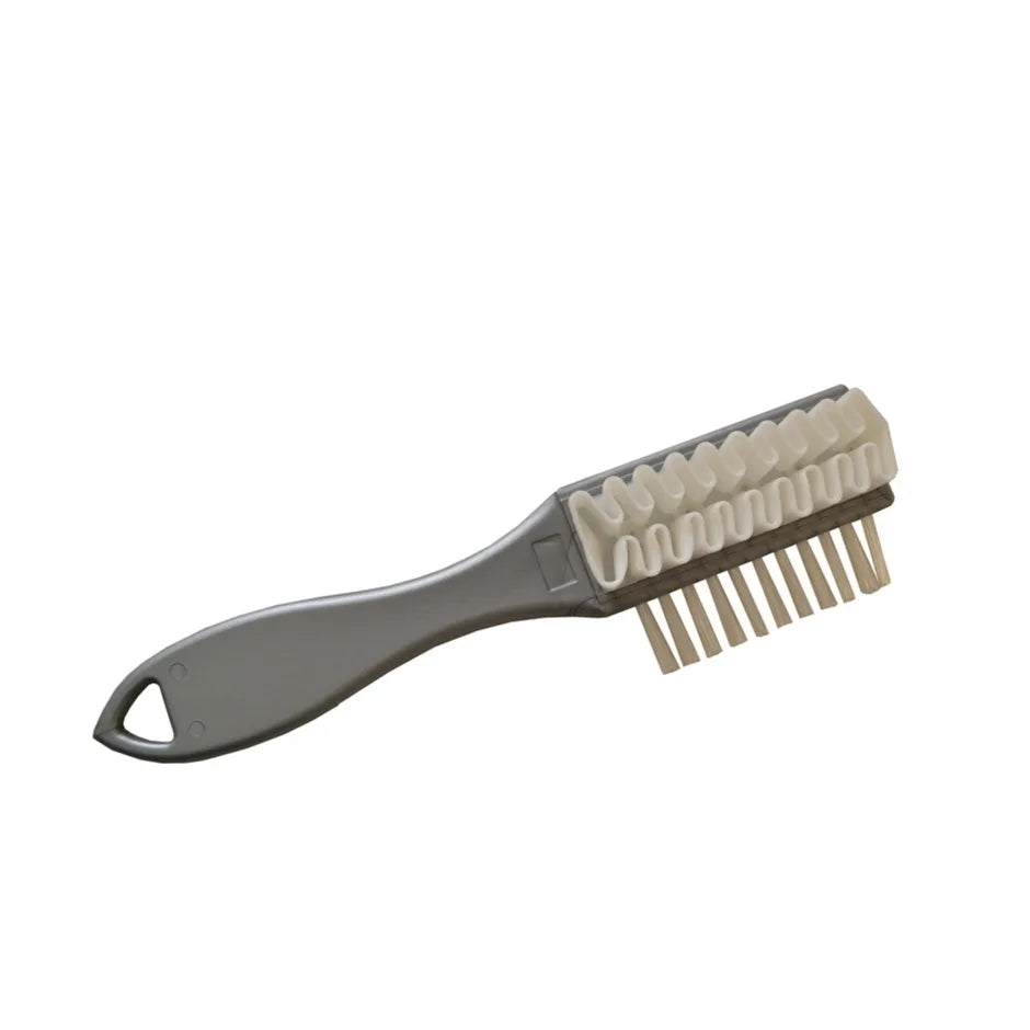Brush for nubuck with crepe