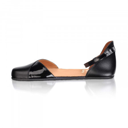 POPPY Black Barefoot Sandals