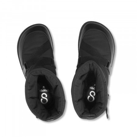 FROSTY Black barefoot winter boots