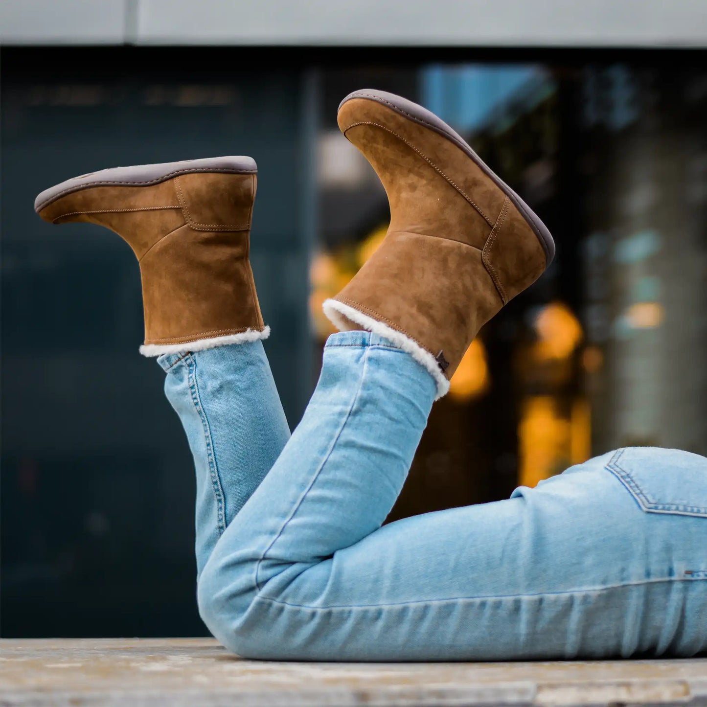 CAMPER PEU CAMI UGGY FARO LOW BOOTS Medium Brown