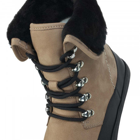 LYNX Taupe barefoot winter boots