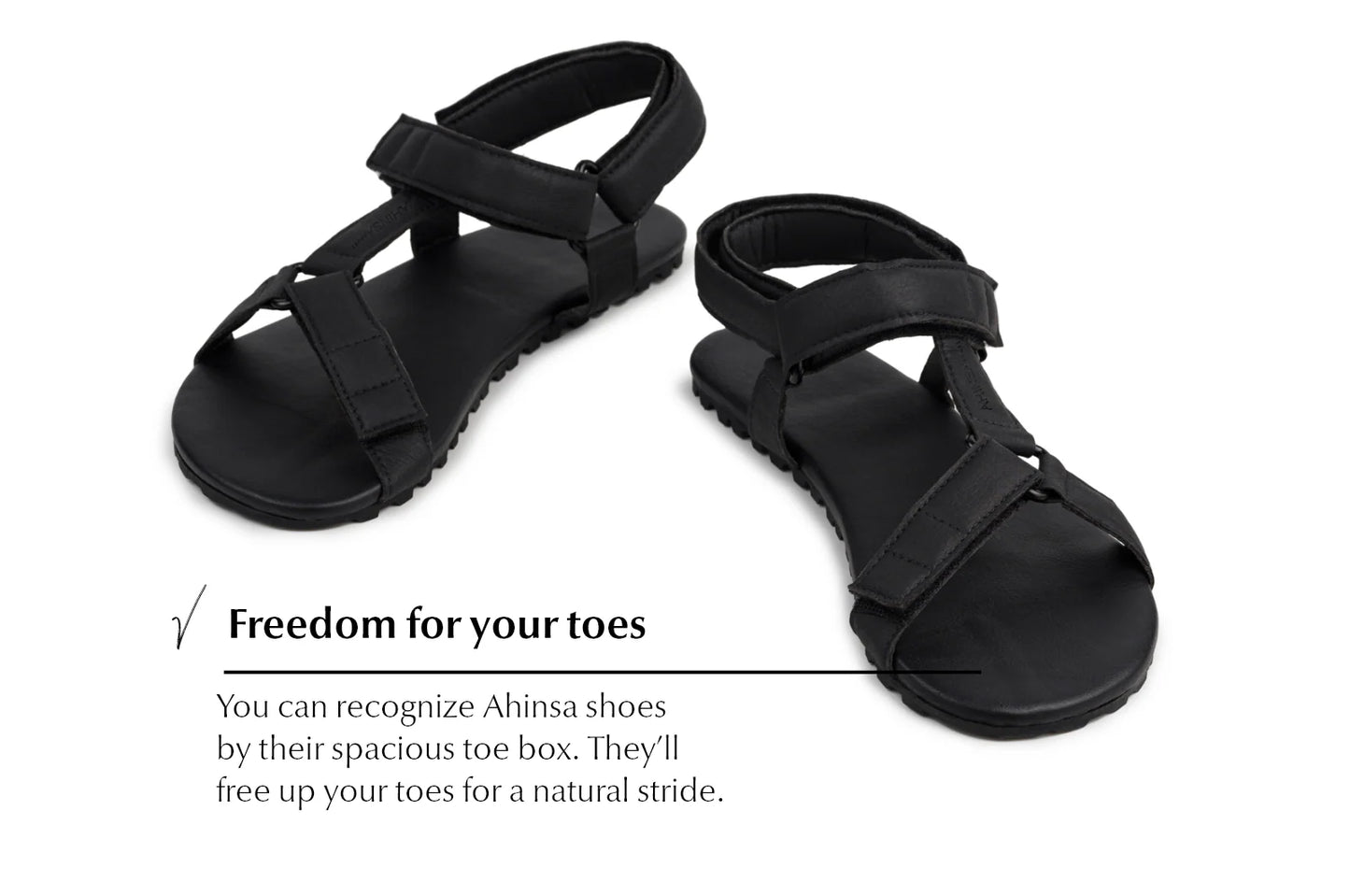 AHINSA Adventure Trek xwide sandals