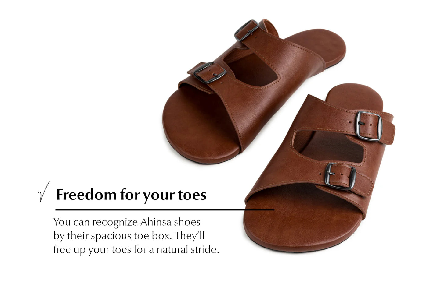 AHINSA Barefoot Slip-on Sandals