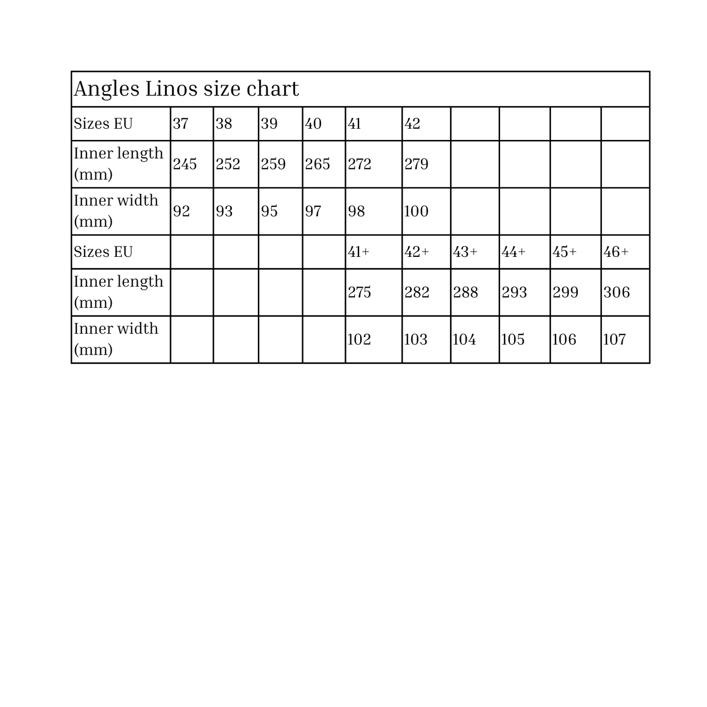 ANGLES LINOS Black