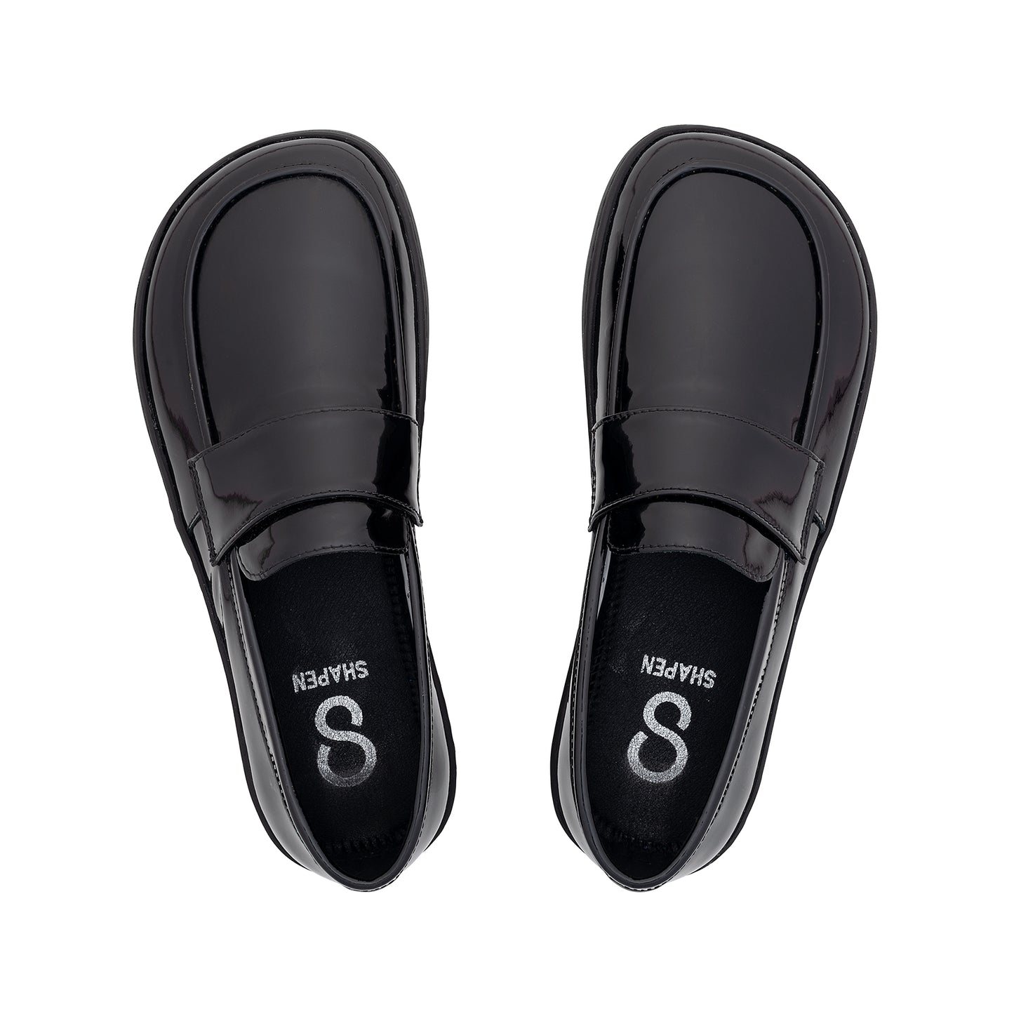SHAPEN Sheen Barefoot Loafers