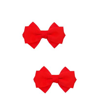 Shoe clips - Red bow