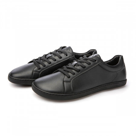 FEELIN Uni Black Leather barefoot sneakers