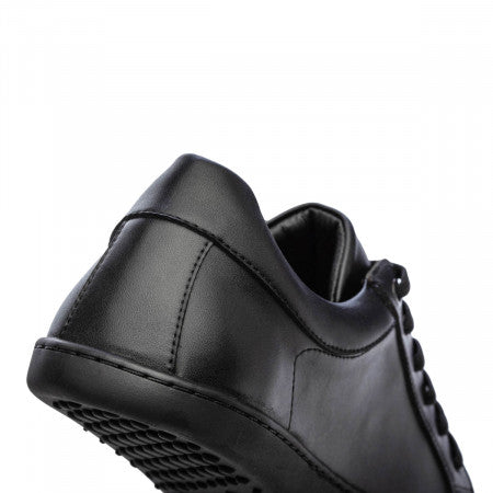 FEELIN Uni Black Leather barefoot sneakers