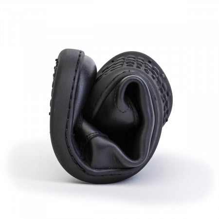 FEELIN Uni Black Leather barefoot sneakers