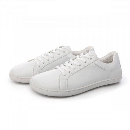 FEELIN Uni White Leather barefoot sneakers