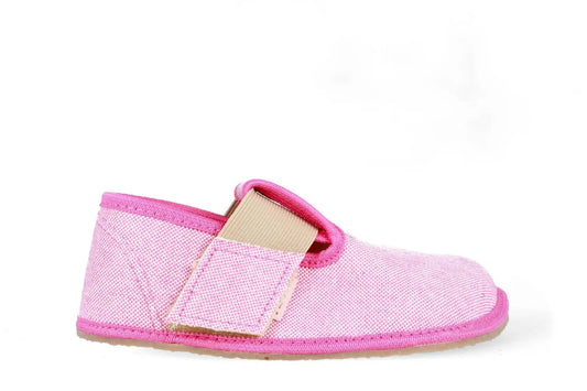 PEGRES Slipers Textile Pink