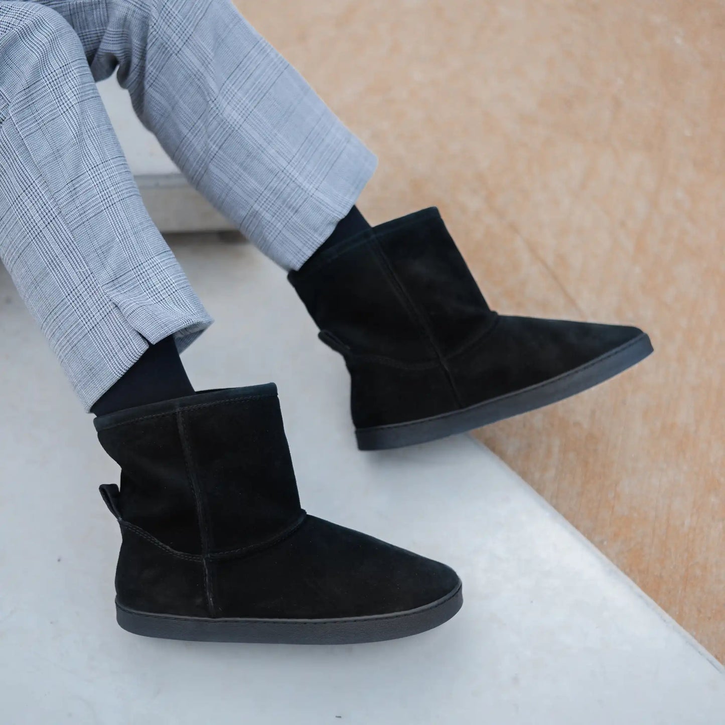 GROUNDIES COZY BOOT WOMEN Black