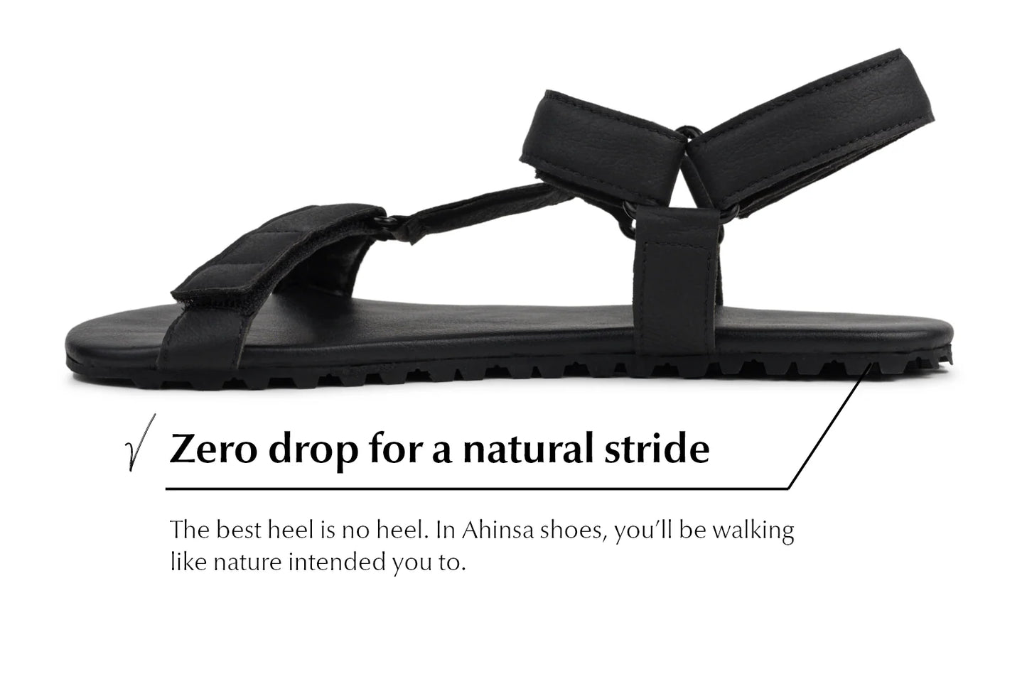 AHINSA Adventure Trek xwide sandals