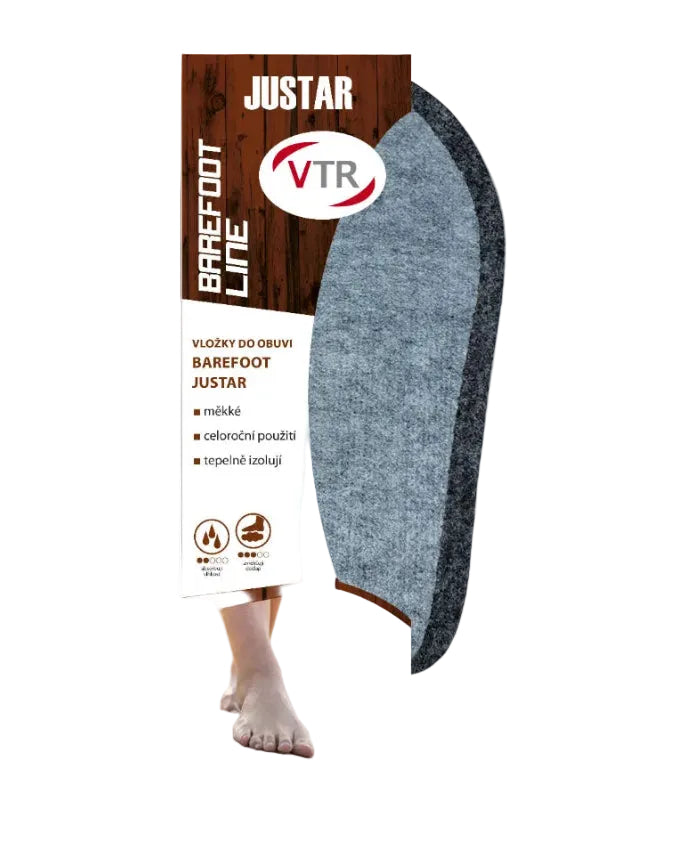VTR JUSTAR Barefoot Shoe Insoles
