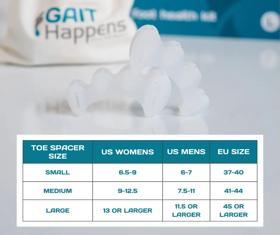 GAIT HAPPENS Toe Spacers
