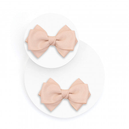 Shoe clips - Beige bow