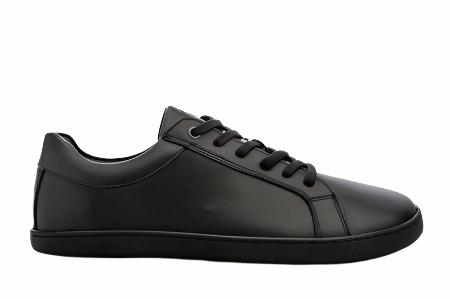 FEELIN Uni Black Leather barefoot sneakers