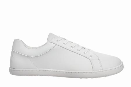 FEELIN Uni White Leather barefoot sneakers